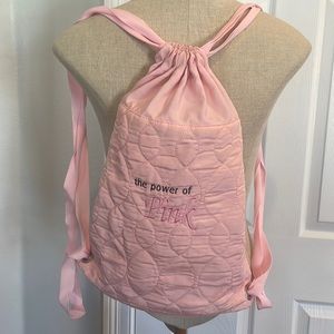 Devon Jones backpack the power of pink Mary Kay